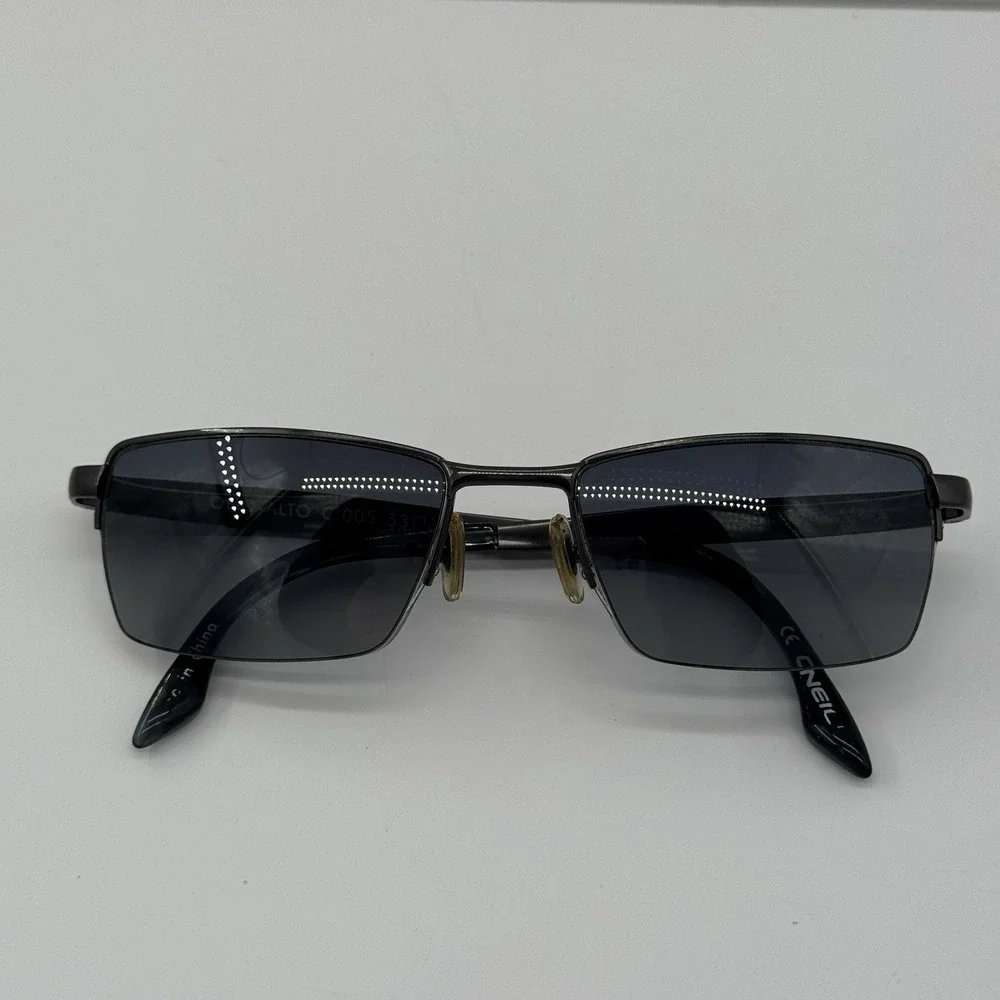 O'Neill Ono Alto C005 53-18-140 Black Rectangular‎ Sunglasses UV